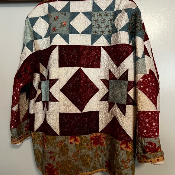 Handmade Quilted Jacket - Picture 3 of 5